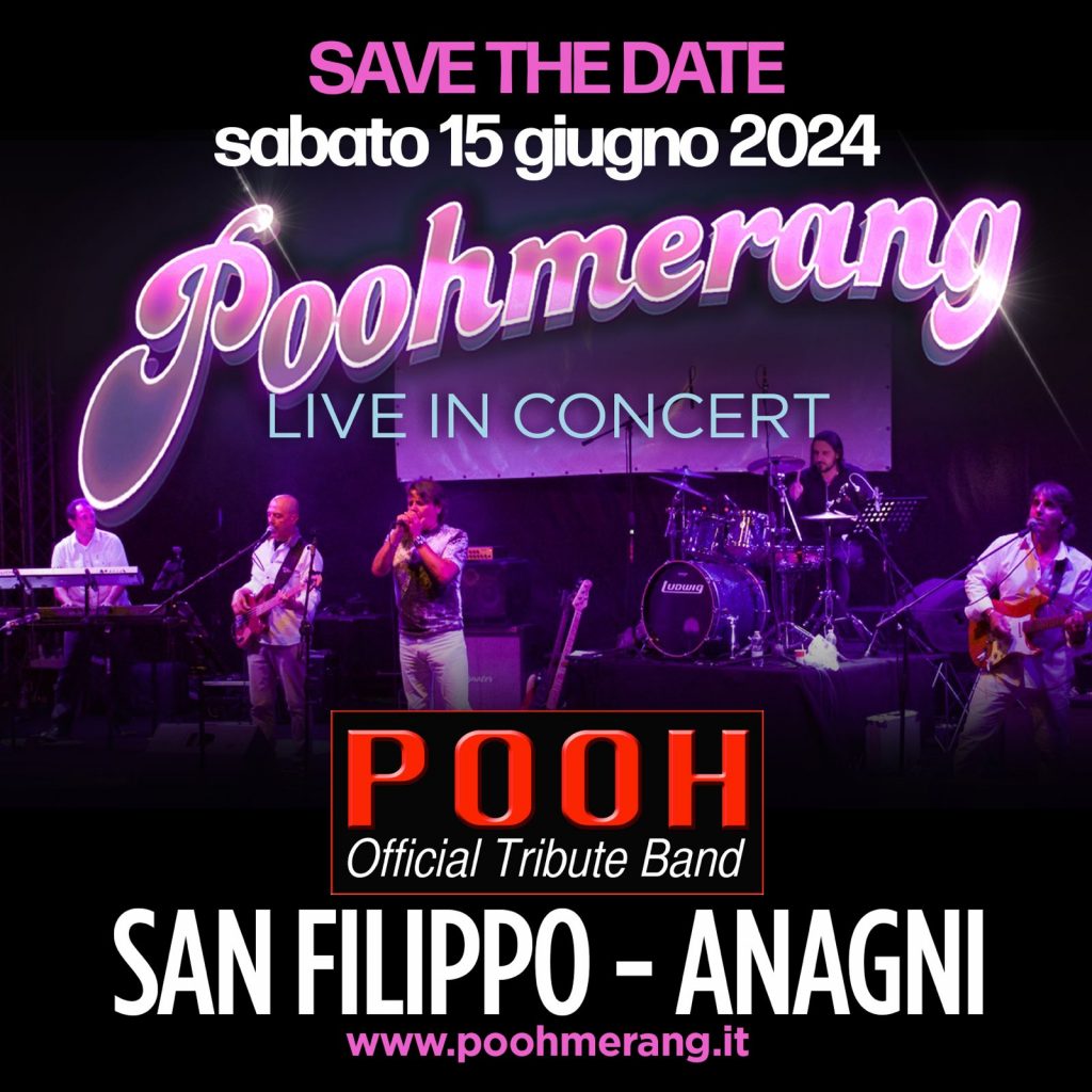 cover band pooh ad Anagni